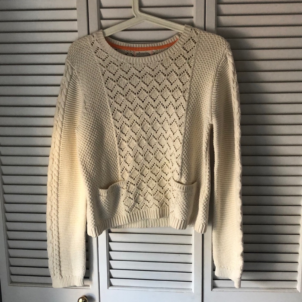 Cream sweater